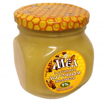 Изображение: мёд с маточным молочком